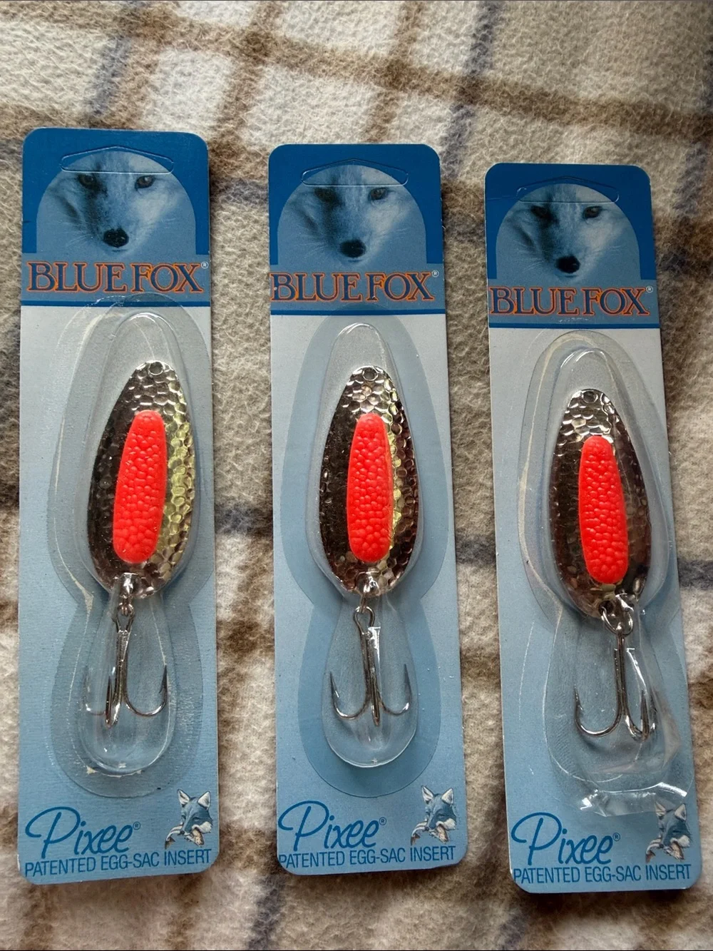 Pixee Dog Toy - Silver with Bright Orange Insert